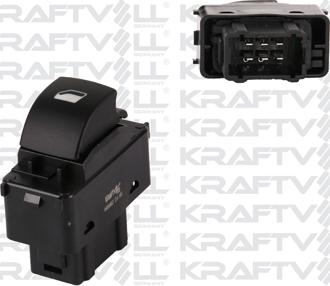 KRAFTVOLL 04050057 - Вимикач, стеклолод'емнік autozip.com.ua