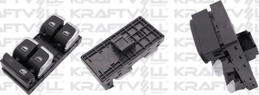 KRAFTVOLL 04050038 - Вимикач, стеклолод'емнік autozip.com.ua