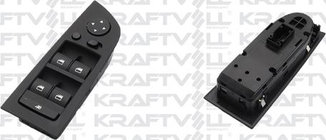 KRAFTVOLL 04050028 - Вимикач, стеклолод'емнік autozip.com.ua