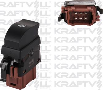 KRAFTVOLL 04050141 - Вимикач, стеклолод'емнік autozip.com.ua