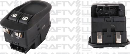 KRAFTVOLL 04050106 - Вимикач, стеклолод'емнік autozip.com.ua