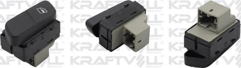 KRAFTVOLL 04050136 - Вимикач, стеклолод'емнік autozip.com.ua