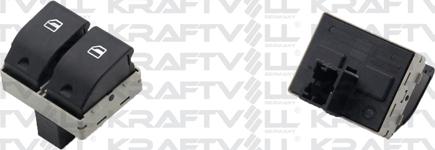 KRAFTVOLL 04050138 - Вимикач, стеклолод'емнік autozip.com.ua