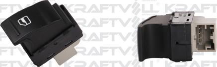 KRAFTVOLL 04050127 - Вимикач, стеклолод'емнік autozip.com.ua
