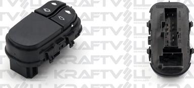 KRAFTVOLL 04050200 - Вимикач, стеклолод'емнік autozip.com.ua