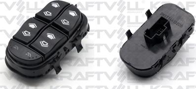 KRAFTVOLL 04050201 - Вимикач, стеклолод'емнік autozip.com.ua