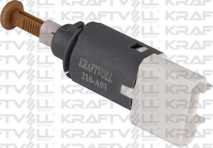 KRAFTVOLL 05080013 - Вимикач ліхтаря сигналу гальмування autozip.com.ua