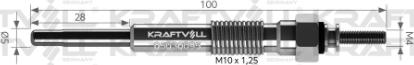 KRAFTVOLL 05030095 - Свічка розжарювання autozip.com.ua