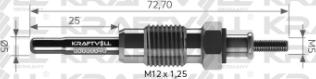 KRAFTVOLL 05030040 - Свічка розжарювання autozip.com.ua