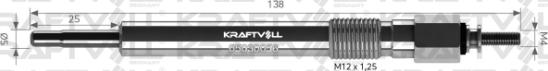 KRAFTVOLL 05030056 - Свічка розжарювання autozip.com.ua
