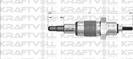 KRAFTVOLL 05030057 - Свічка розжарювання autozip.com.ua