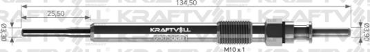 KRAFTVOLL 05030061 - Свічка розжарювання autozip.com.ua
