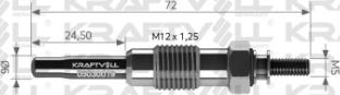 KRAFTVOLL 05030019 - Свічка розжарювання autozip.com.ua