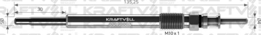 KRAFTVOLL 05030089 - Свічка розжарювання autozip.com.ua