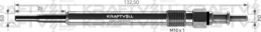 KRAFTVOLL 05030080 - Свічка розжарювання autozip.com.ua