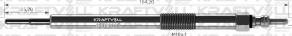 KRAFTVOLL 05030032 - Свічка розжарювання autozip.com.ua