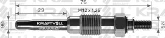 KRAFTVOLL 05030025 - Свічка розжарювання autozip.com.ua