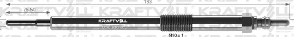 KRAFTVOLL 05030072 - Свічка розжарювання autozip.com.ua