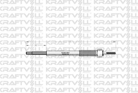 KRAFTVOLL 05030134 - Свічка розжарювання autozip.com.ua