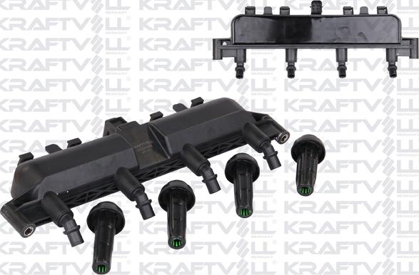 KRAFTVOLL 05020046 - Котушка запалювання autozip.com.ua