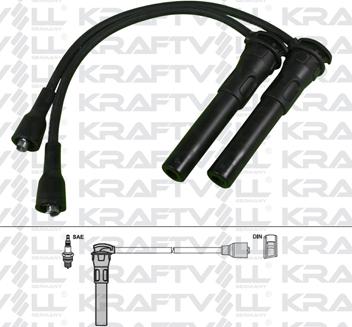KRAFTVOLL 05070364 - Комплект проводів запалювання autozip.com.ua