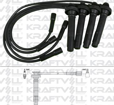 KRAFTVOLL 05070365 - Комплект проводів запалювання autozip.com.ua