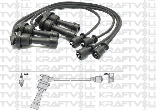 KRAFTVOLL 05070306 - Комплект проводів запалювання autozip.com.ua