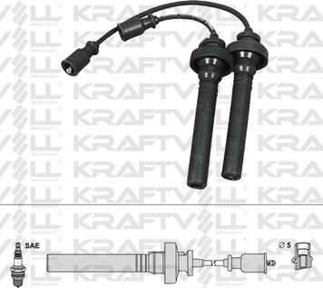 KRAFTVOLL 05070255 - Комплект проводів запалювання autozip.com.ua