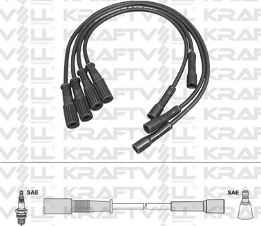KRAFTVOLL 05070233 - Комплект проводів запалювання autozip.com.ua