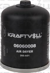KRAFTVOLL 06060008 - Патрон осушувача повітря, пневматична система autozip.com.ua