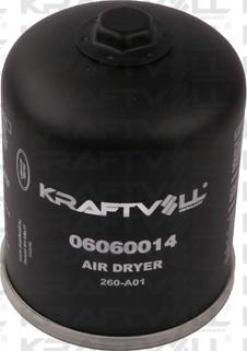 KRAFTVOLL 06060014 - Патрон осушувача повітря, пневматична система autozip.com.ua