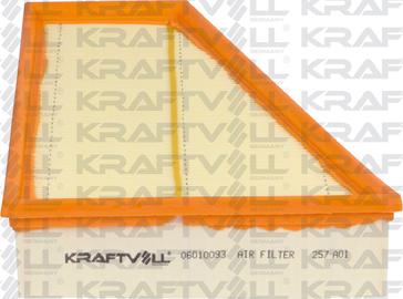 KRAFTVOLL 06010093 - Повітряний фільтр autozip.com.ua