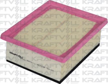 KRAFTVOLL 06010111 - Повітряний фільтр autozip.com.ua
