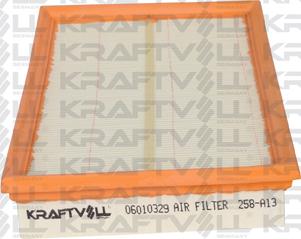 KRAFTVOLL 06010329 - Повітряний фільтр autozip.com.ua