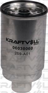 KRAFTVOLL 06030060 - Паливний фільтр autozip.com.ua