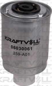 KRAFTVOLL 06030061 - Паливний фільтр autozip.com.ua