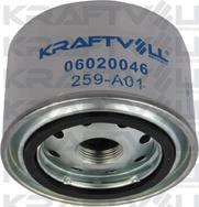 KRAFTVOLL 06020046 - Масляний фільтр autozip.com.ua