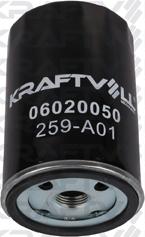 KRAFTVOLL 06020050 - Масляний фільтр autozip.com.ua