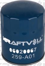 KRAFTVOLL 06020067 - Масляний фільтр autozip.com.ua