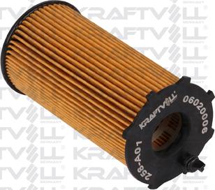 KRAFTVOLL 06020006 - Масляний фільтр autozip.com.ua