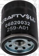 KRAFTVOLL 06020032 - Масляний фільтр autozip.com.ua