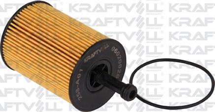KRAFTVOLL 06020026 - Масляний фільтр autozip.com.ua