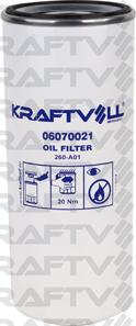 KRAFTVOLL 06070021 - Масляний фільтр autozip.com.ua