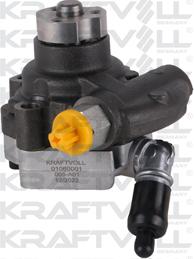 KRAFTVOLL 01060001 - Гідравлічний насос, рульове управління, ГУР autozip.com.ua