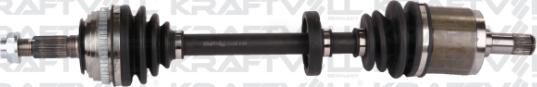 KRAFTVOLL 01010186 - Приводний вал autozip.com.ua