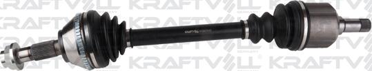 KRAFTVOLL 01010357 - Приводний вал autozip.com.ua