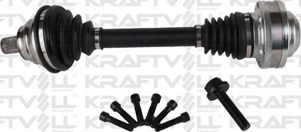 KRAFTVOLL 01010309 - Приводний вал autozip.com.ua