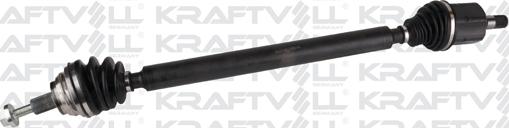 KRAFTVOLL 01010302 - Приводний вал autozip.com.ua