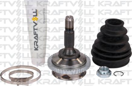 KRAFTVOLL 01020066 - Шарнір, ШРУС, приводний вал autozip.com.ua