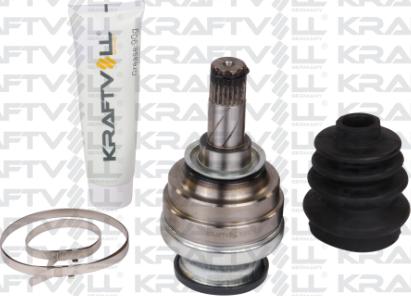 KRAFTVOLL 01020007 - Шарнір, ШРУС, приводний вал autozip.com.ua